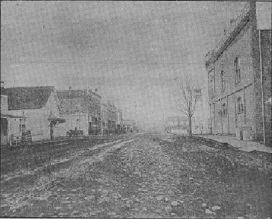 Dallas Main Street cira 1890